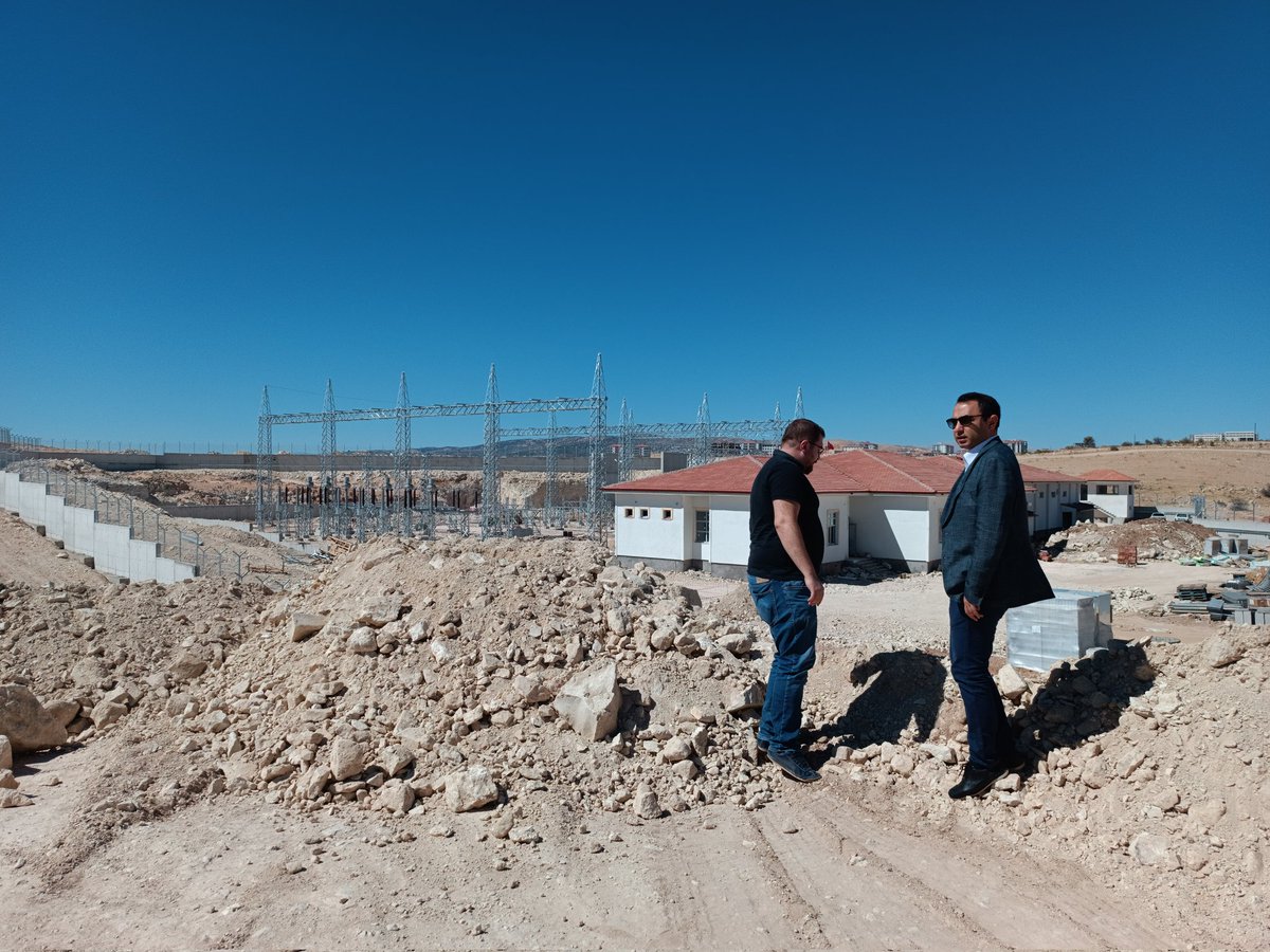 Kaymakamımız Çağlar PARTAL Organize Sanayi Bölgesinde incelemelerde bulundu.