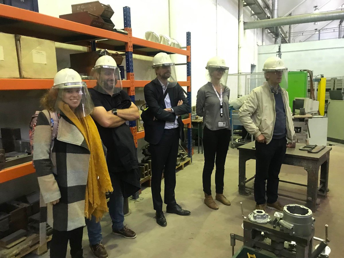 projet_jenii's tweet photo. Merci à toute l'équipe pour l'accueil sur le campus @ArtsetMetiers_ #Angers
Un projet de jumeau numérique très avancé pour #JENII et une démonstration de #fonderie en prime !
#JENII, un projet @ArtsetMetiers_ avec @LeCnam @CEA_Officiel et @cesi_officiel
#DigitalTransformation https://t.co/Ud2JuyKFaX