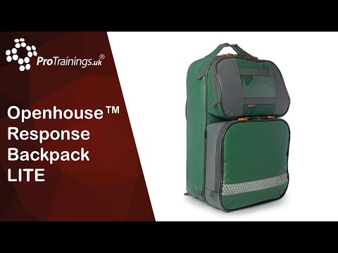 ITGFirstAid's tweet photo. Openhouse Response Backpack Lite available from ProTrainings and First Aid Online at https://t.co/UeYGTPWlLu  For more information call 01206 809538 #OH #firstaid #paramedic #rescue #ess2022 https://t.co/00bUSltA72