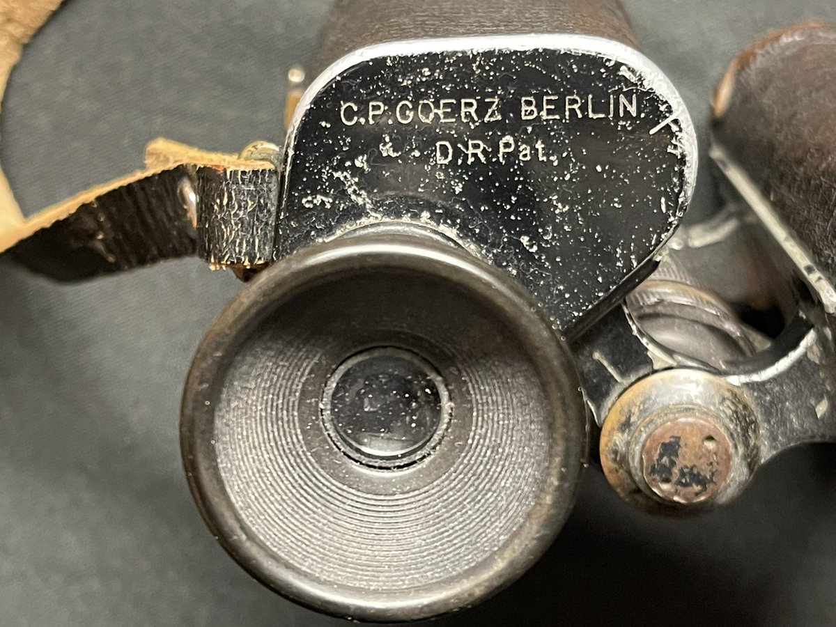 asummerof44's tweet photo. #WW1 #German #binoculars #British #Royalnavy #RMLI #named #hood #battalion coming up in my December 12th #militaria sale @bamfordsauction more entries invited contact me https://t.co/hOngAQhChu