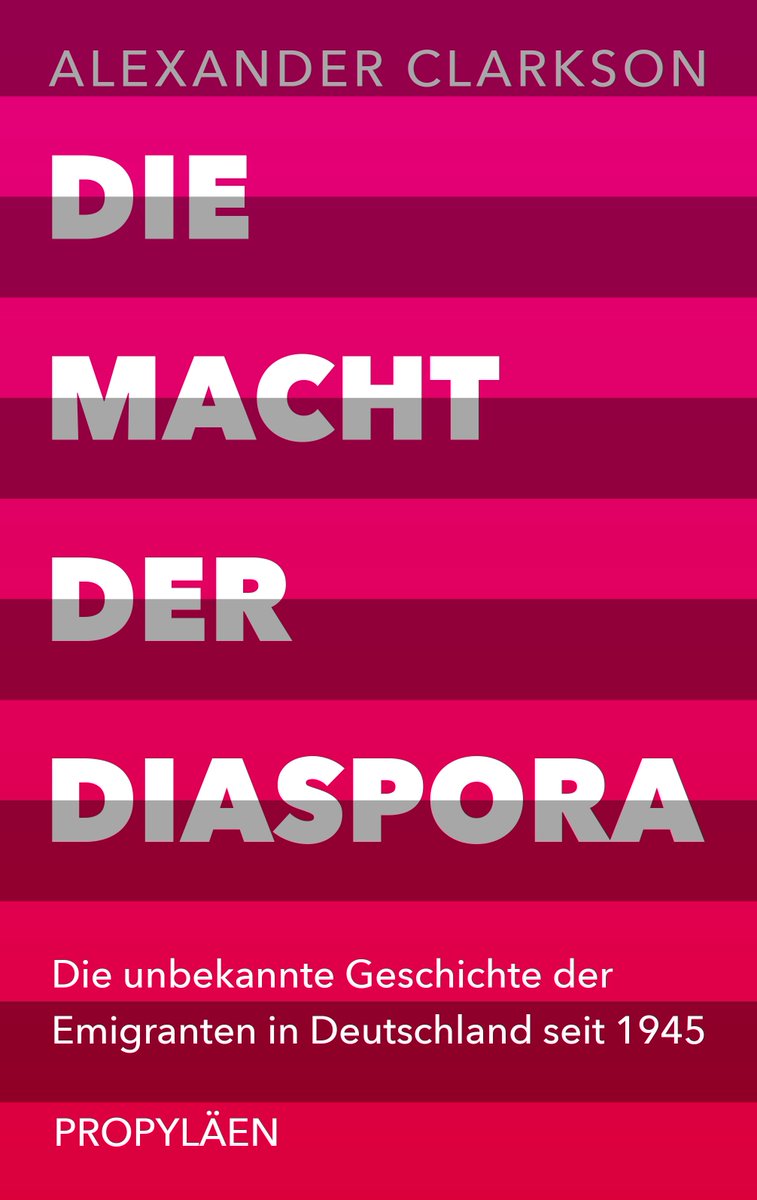 APHClarkson's tweet image. After a long road I'm proud that my book "Die Macht Der Diaspora" for @Ullstein, which explores the history of diasporas in Germany will be on sale from 29 September. It looks at diasporas from Ukraine, the Western Balkans, Turkey, Iran and the Arab World
amazon.de/Die-Macht-Dias…