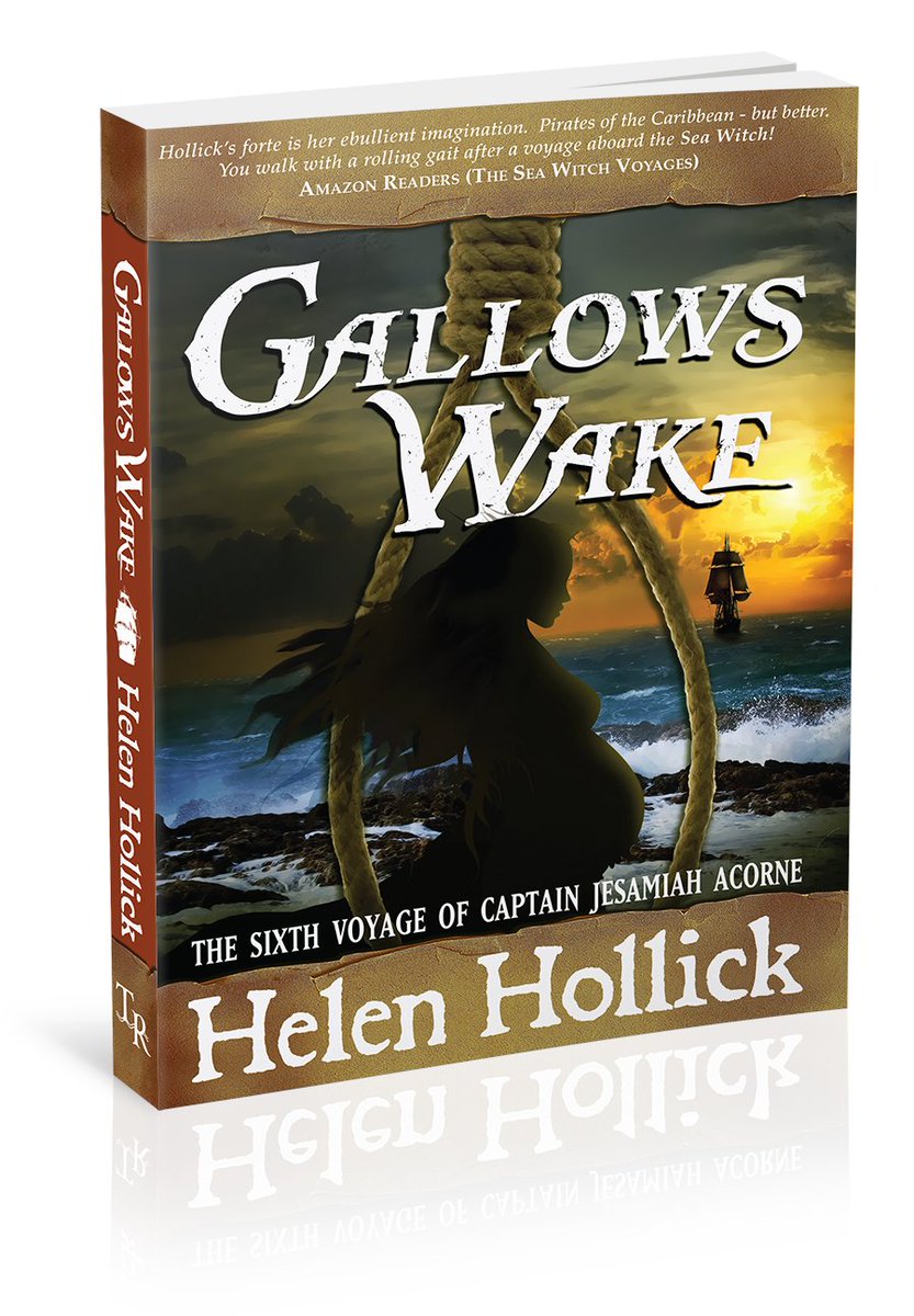 HelenHollick's tweet photo. 1st review #GallowsWake #wow! https://t.co/vGGakP8lGp 
Hollick’s writing is crisp &amp; clear her ear for dialogue &amp; ability to reveal character in a few sentences is enviable. I felt no need to have read [the previous] books. The paranormal blends beautifully https://t.co/NojPaQasZC https://t.co/HjTdYrddKP