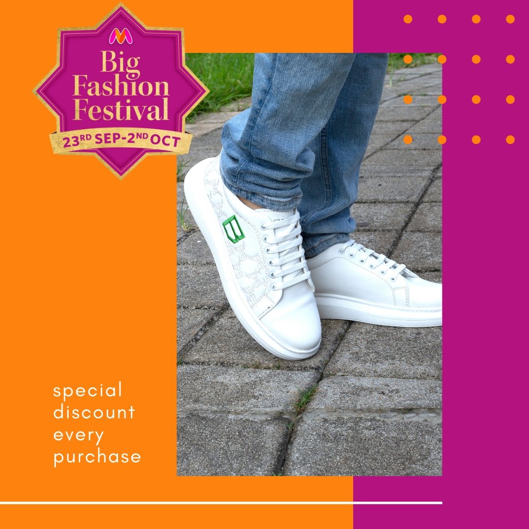 bigfox_co's tweet photo. Myntra Big Fashion Festival Sale is live!
Grab your favourite pair of Big Fox shoes at discounted rate on @myntra.

Sale duration: 23rd Sept - 2nd Oct

.
.
#BigFox #menshoes #myntrafashion #myntrasale #myntrabigfashionfestival https://t.co/1JWCsu1peg
