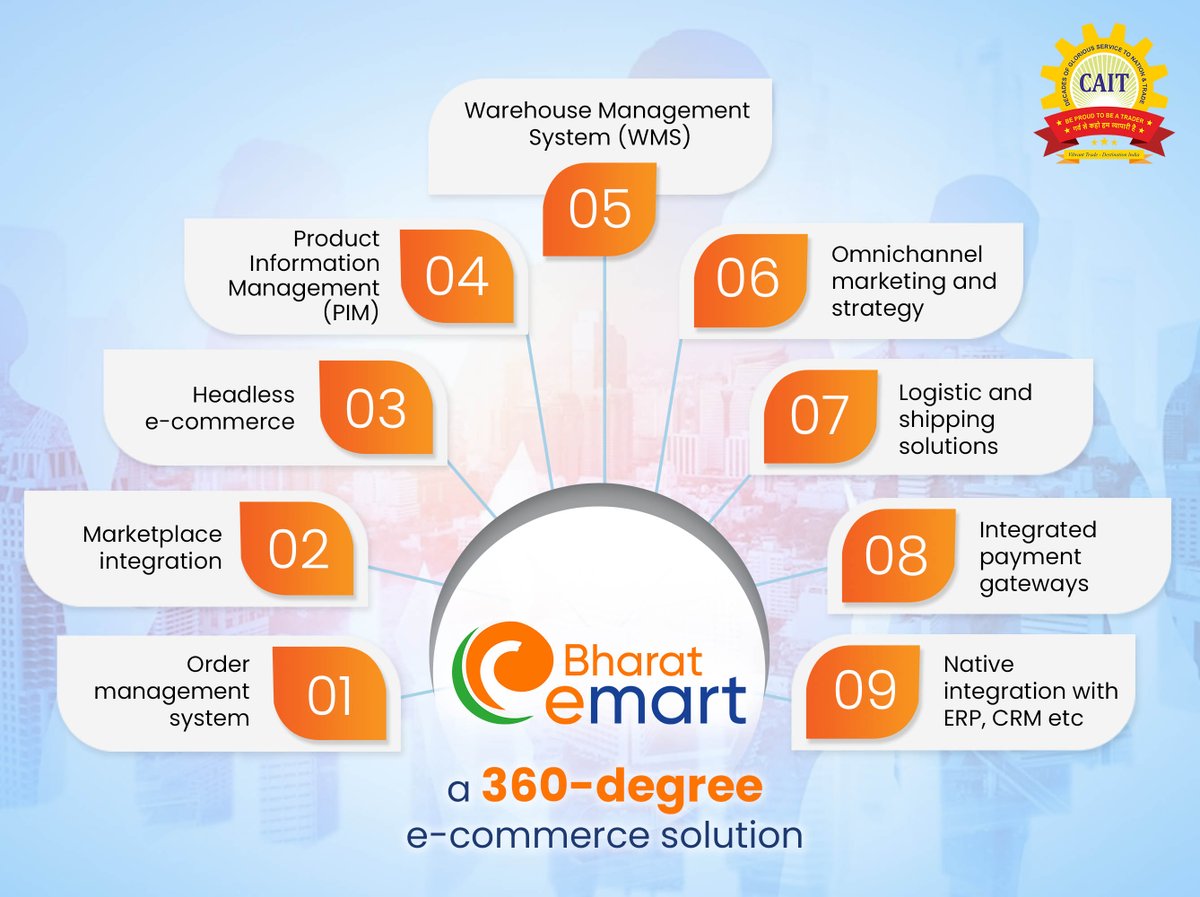 bharatemart's tweet photo. BharateMart – a 360-degree e-commerce solution
India's fastest growing one stop shop for all technical solutions across multifarious fields. https://t.co/fssXgdfpx9