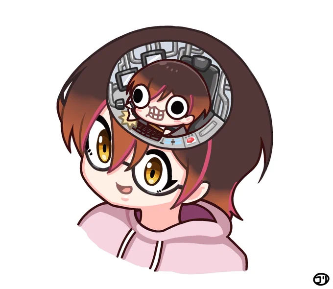 ロボ子さんの頭の中#ロボ子Art 