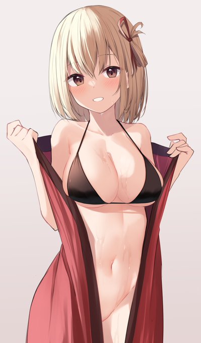 「うっひひ～」
#リコリコ 
#リコリス・リコイル 