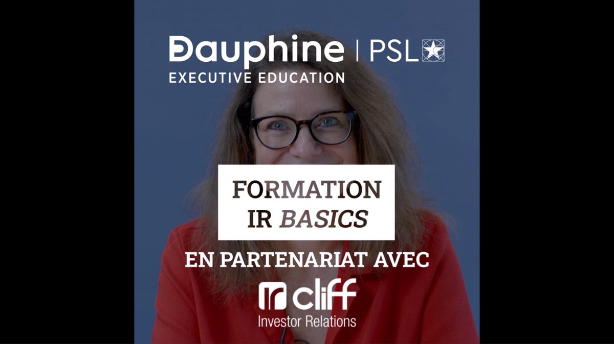 [La parole aux #Alumni🎓] <a href="/BautzCaroline/">Bautz Caroline</a> <a href="/Labrador_France/">Labrador Transparency</a> , revient sur son parcours au sein de la #formation #IR Basics <a href="/ircliff/">Ircliff</a> <a href="/Paris_Dauphine/">Université Paris Dauphine - PSL</a> 
La formation vous intéresse ?
Inscrivez vous sur : executive-education.dauphine.psl.eu/formations/cer…
👉 youtube.com/watch?v=IyzOuz…