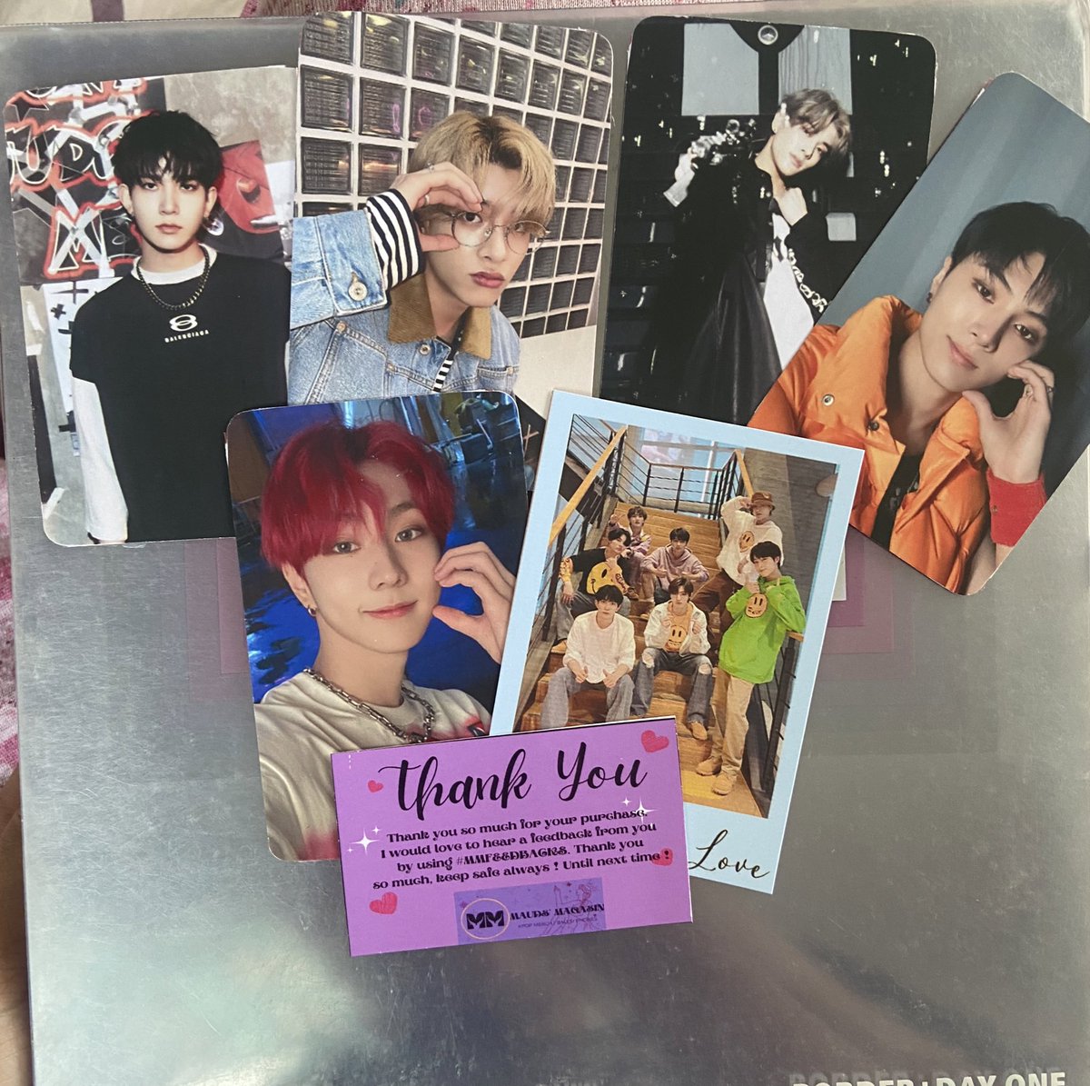 honeybbambi's tweet photo. Hello po @MaudsShop ! โจMy B:DO Dawn ver. is here!! โบ๏ธ The album was packed very well and came home safely. Thank you so much for this and for the cute freebies!! ๐ค
#MMFEEDBACKS https://t.co/l9UcvVbKob