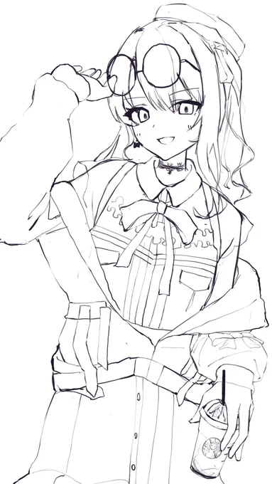 なかなかいいラフ 