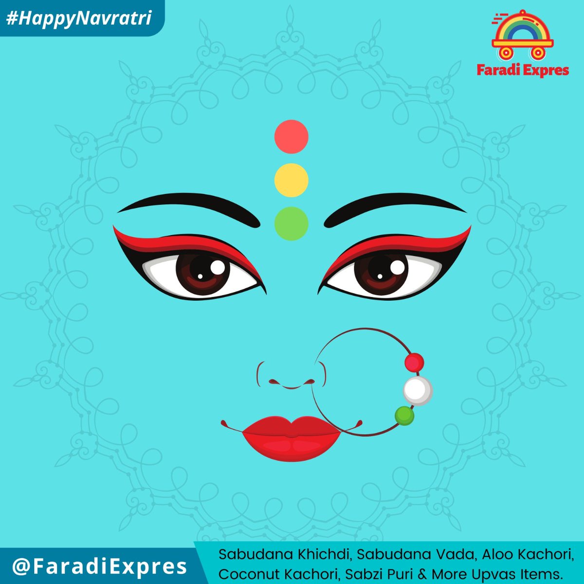 FaradiExpres's tweet photo. Do Let Us Know If You Ever Get A Signal For Being Hungry During These 9 Days! 🔱😋😉

#navratri #navratrispecial #navratri2022 
#faradiexpress #faradithali #farhali #foodforupvas #foodjoint #foodforlife #foodandfamily #farahal #viral #marketing #matarani #mata #mataji #matadi https://t.co/cZQfIKYyXQ