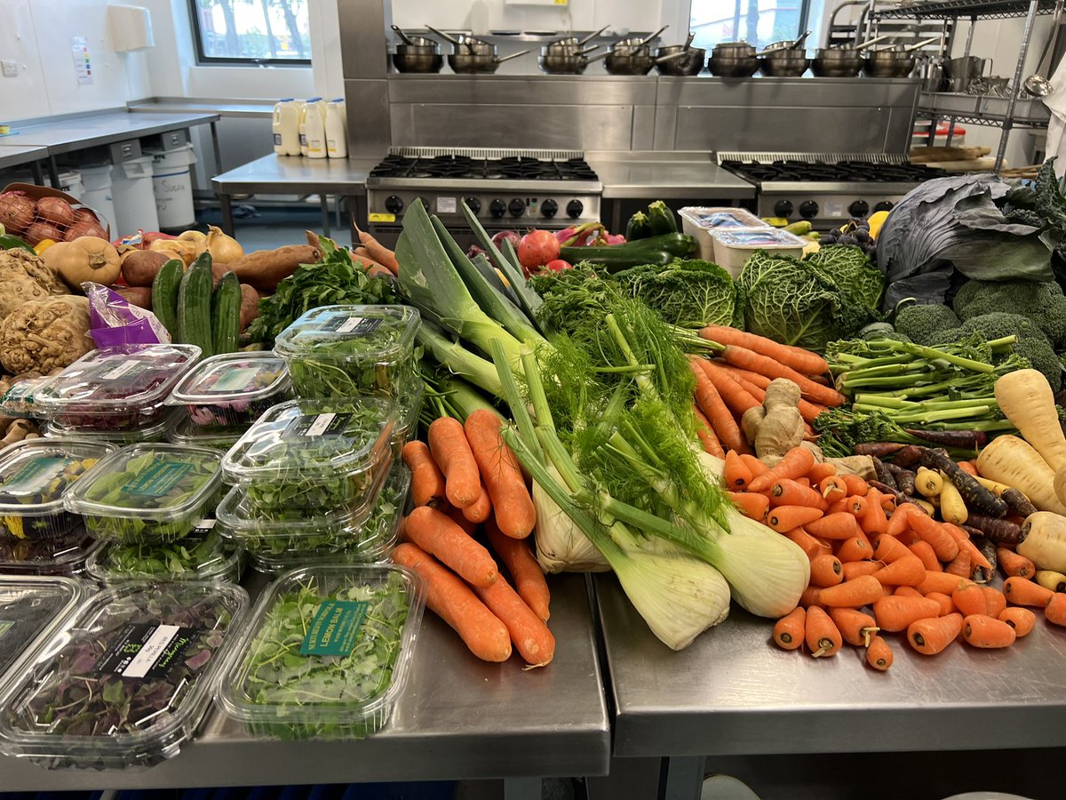 <a href="/Delifreshltd/">Delifresh</a> young chefs competition today with some super young talent in the kitchen.
<a href="/GrantleyHall_/">Grantley Hall</a> <a href="/ShibdenMill/">ShibdenMill</a> <a href="/mothershiptoni1/">Mother Shipton Inn</a> <a href="/wentbridgehouse/">Wentbridge House</a> @TheGrandYork   With some cracking produce. Judges <a href="/PastryFab99/">fabrice teston</a> <a href="/HortoatRP/">HORTO RESTAURANT</a> and myself . Tough as all should go through 👌👌