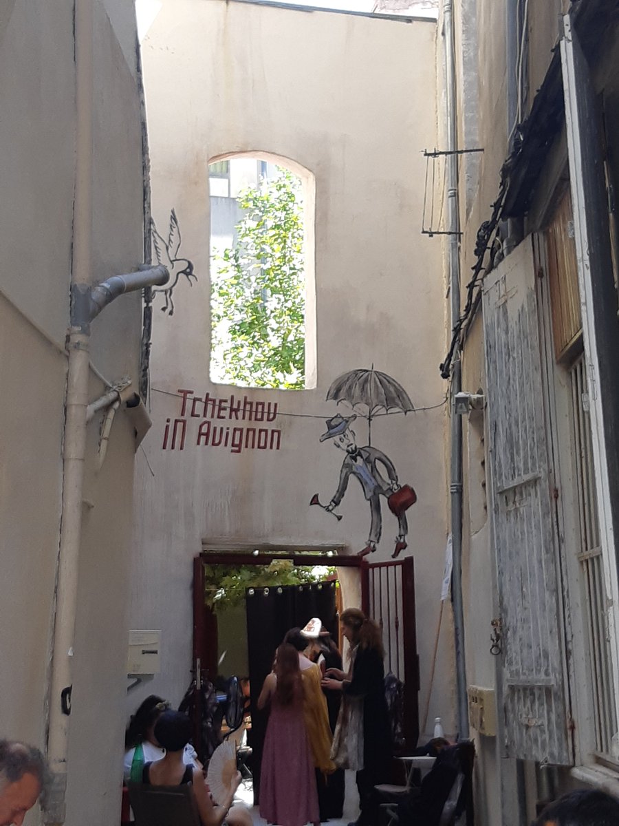theatreactu's tweet photo. [#festival ] #Avignon OFF
@festOffAvignon

#Tchekhov in Avignon

➡️7 > 30/7

https://t.co/EHt9tdcxFQ

https://t.co/LbXJ5lTjXJ

#theatreactu
#theatrenews #actutheatre
#theatre #critique #culture #poesie #poetry #dessin #painting #arturbain
@festivalavignon #off22
#funny #enville https://t.co/zayasjQCsn