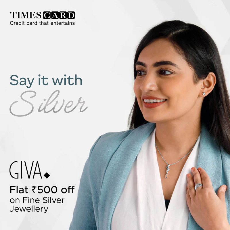 The gifting season is here. What are you buying for your loved one? Get flat Rs 500* on certified fine silver jewellery from <a href="/GivaJewellery/">GIVA Jewellery</a> with your HDFC Bank Times Card Credit.

#silver #jewellery #finejewellery #gift #festiveseason #certifiedsilver #offers #promotions #deals