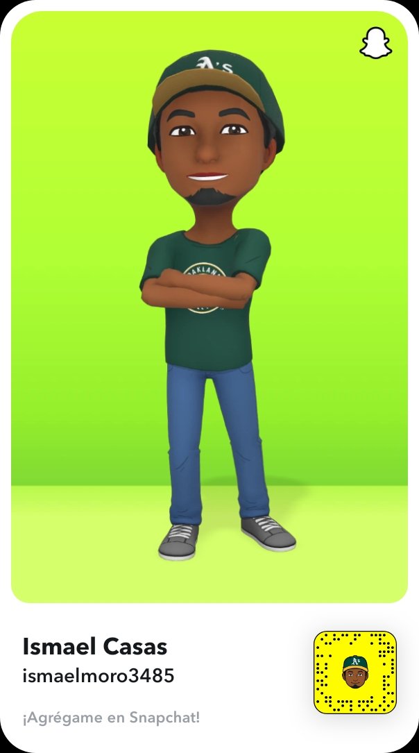 ¡Agrégame en Snapchat! Nombre de usuario: ismaelmoro3485 snapchat.com/add/ismaelmoro…