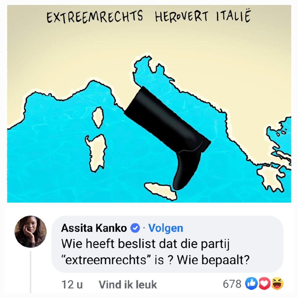 nick_loridan's tweet photo. Assita Kanko ready to solicit for the position of Grand Wizard in the Ku Klux Klan 👌 #politiekopportunisme https://t.co/GzOzsw3jfo