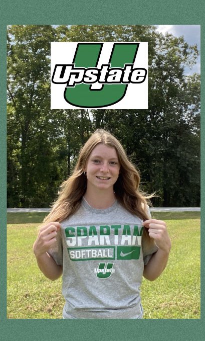 LLG_Justice's tweet photo. Congratulations @15Georgiaaa on your commitment to continue your academic and softball career at USC Upstate!!  It has been a privilege to watch your journey since your were 10 years old!  Go Spartans! https://t.co/x1MFPl5ML2