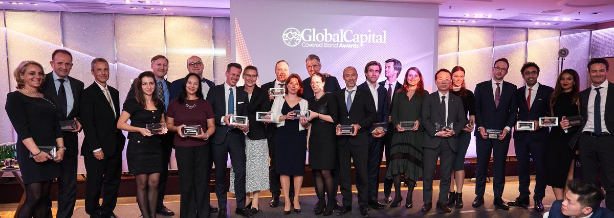 Congratulations to all the GlobalCapital Covered Bond Awards 2022 winners 🥂🎉👏 #GCCoveredBonds
Which Covered Bond professional came out on top at the Awards?

Winners 🏆: lnkd.in/eNuMnPaM
Photo Gallery 📸: lnkd.in/e8xGeRcF

#CoveredBonds #Bonds