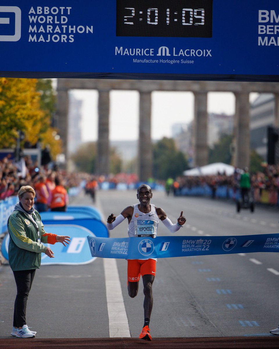 NN Group (@nn_group) on Twitter photo Simply wow: those are the words that best describe Eliud Kipchoge’s achievement yesterday. He ran a world record time of 2:01:09 in Berlin – smashing his former world record by 30 seconds. Congratulations to Eliud and the full <a href="/NNRunningTeam/">NN Running Team</a> on this amazing performance. Simply wow: those are the words that best describe Eliud Kipchoge’s achievement yesterday. He ran a world record time of 2:01:09 in Berlin – smashing his former world record by 30 seconds. Congratulations to Eliud and the full <a href="/NNRunningTeam/">NN Running Team</a> on this amazing performance.