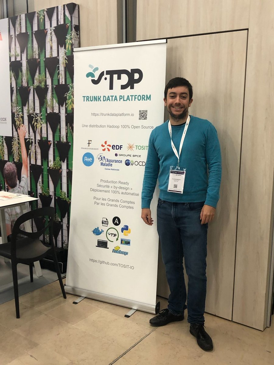TOSIT (@tositopensource) on Twitter photo "L'éléphant vit encore !", en cours à <a href="/bigdataparis/">BIG DATA & AI PARIS</a> par Edouard ROUSSEAUX sur #trunkdataplatform , une distribution <a href="/hadoop/">Apache Hadoop</a> 100% #OpenSource libérée par <a href="/TOSITOpenSource/">TOSIT</a> & co-construite par <a href="/EDFofficiel/">EDF</a> & <a href="/dgfip_officiel/">Direction générale des Finances publiques</a> > RDV au stand C42 pour en savoir plus ! #BDAIP22 "L'éléphant vit encore !", en cours à <a href="/bigdataparis/">BIG DATA & AI PARIS</a> par Edouard ROUSSEAUX sur #trunkdataplatform , une distribution <a href="/hadoop/">Apache Hadoop</a> 100% #OpenSource libérée par <a href="/TOSITOpenSource/">TOSIT</a> & co-construite par <a href="/EDFofficiel/">EDF</a> & <a href="/dgfip_officiel/">Direction générale des Finances publiques</a> > RDV au stand C42 pour en savoir plus ! #BDAIP22