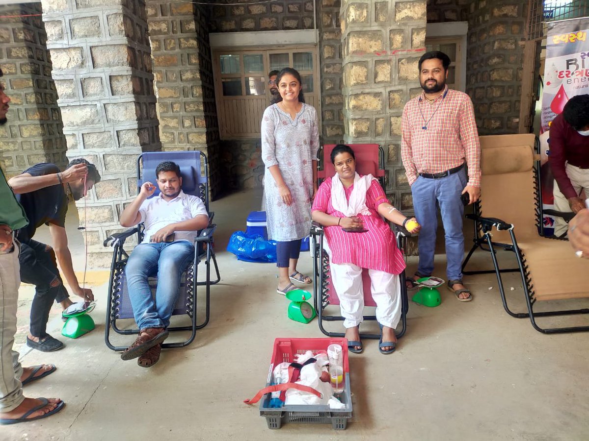 #BloodDonation camp at prantij. 13 units blood collected.   @GujHFWDept  <a href="/NHMGujarat/">NHM Gujarat</a> <a href="/sabarkanthadp/">DDO Sabarkantha</a>