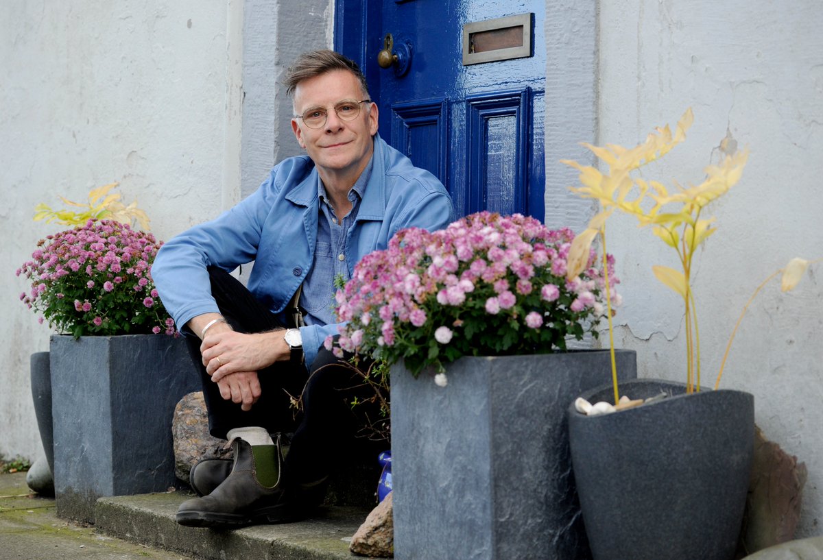ColinHattersley's tweet photo. @WigtownBookFest  first weekend: including Deacon Blue frontman @rickyaross, Astronomer Royal Lord Martin Rees, Scotland's national chef Gary Maclean (@Gmacchef) and @redshepherdess Hannah Jackson.  
 Picture feature in @heraldscotland today + front page of @TheScotsman https://t.co/8h22cRK91W