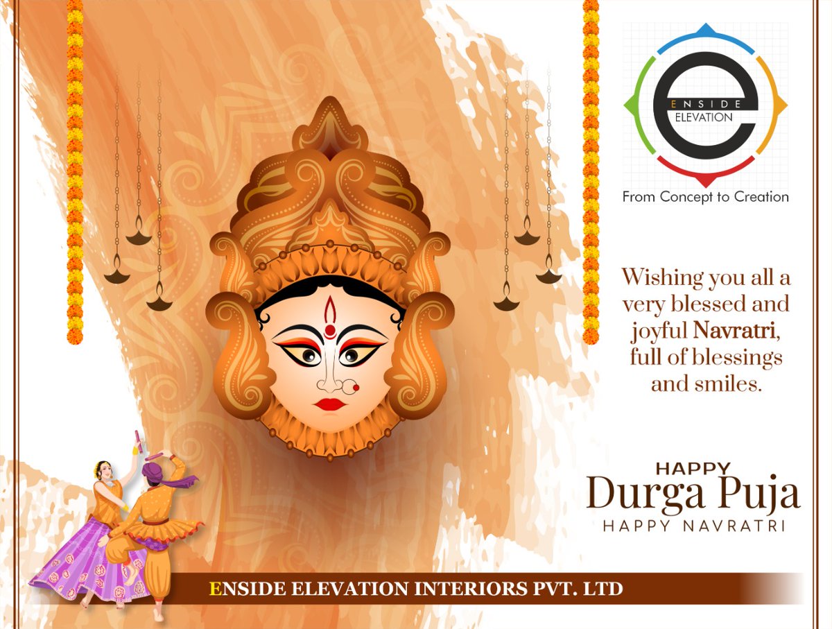 EnsideElevation's tweet photo. On the occasion of Navratri, let us come together and offer our prayers to the nine goddesses and seek their blessings for a happy life. Happy Navratri to all.🎊🎉

#navratri2022 #navratrispecial #navratri #navratrispecial #indianfestival #indianfestivalseason #festivevibes https://t.co/hIYQLjLCO2
