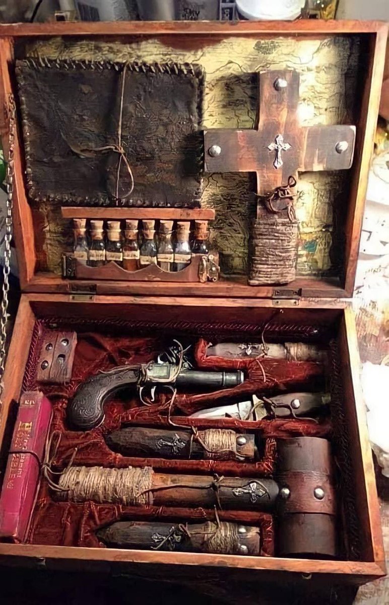 Komplet za ubijanje vampira. Znali neko gde ima da se kupi?