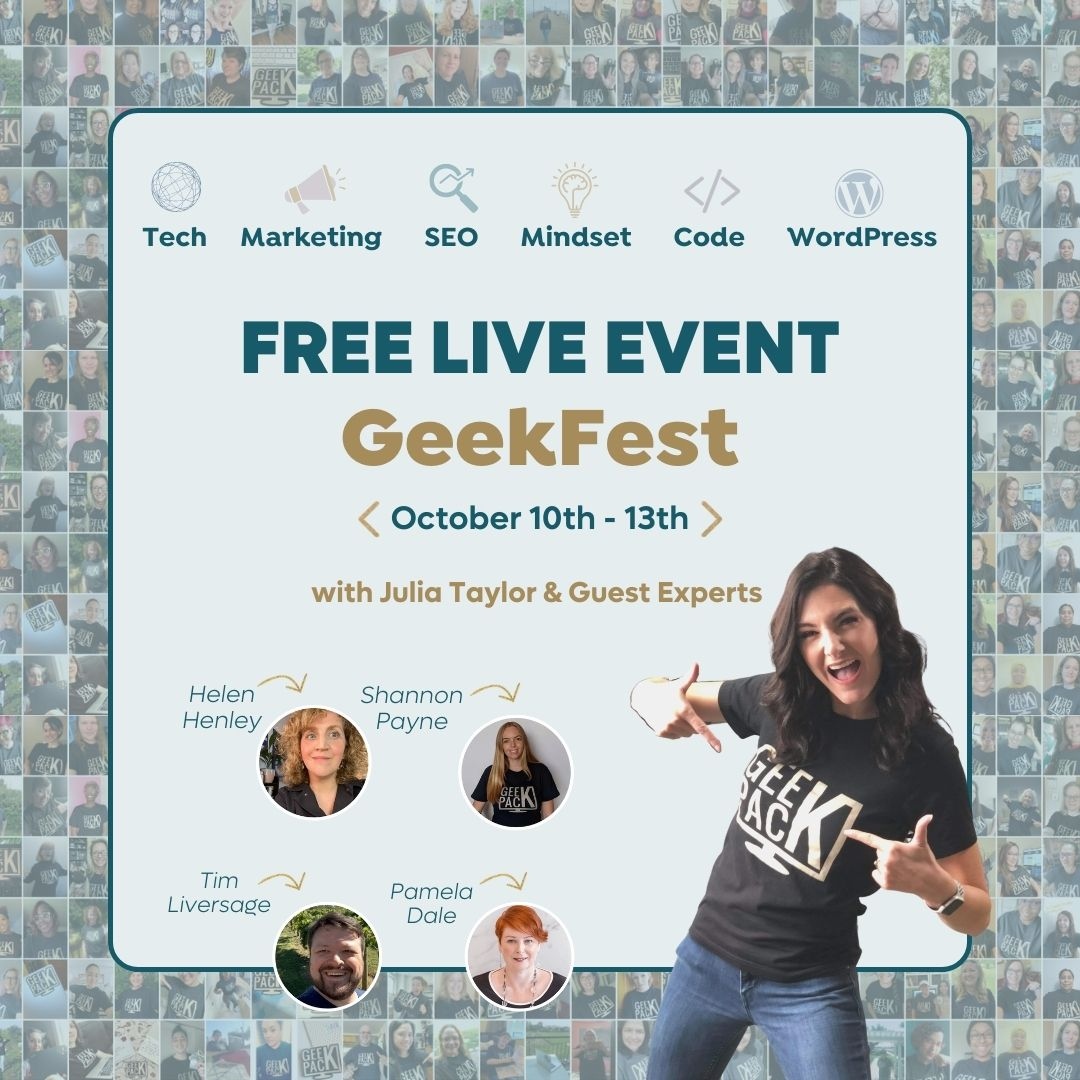 Storm_Gazer's tweet photo. 🤓 FREE ONLINE EVENT - GEEKFEST 🤓
LET ME KNOW IF YOU WANT AN INVITE!!

Learning to code and starting an online business changed my life in more ways than I could have ever imagined 🙌

And it all started with GeekPack®!

See you there in October! https://t.co/RdTA9RcC7k