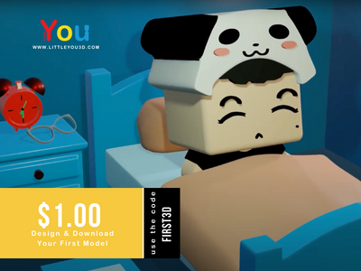 littleyou3d's tweet photo. Design a 3D Character at https://t.co/mf50QtBCoQ
Download your first 3D anime model for only $1.
#diy #personalizedgift #kidstoy #diygift #3dmodeling #3dprinting #3dmodel #freemodel #3dprint #characterdesign #3Ddesign #modeldesign #3Dmodel #thingeverse #dressup #free3dmodel https://t.co/kbFvQlr8ab