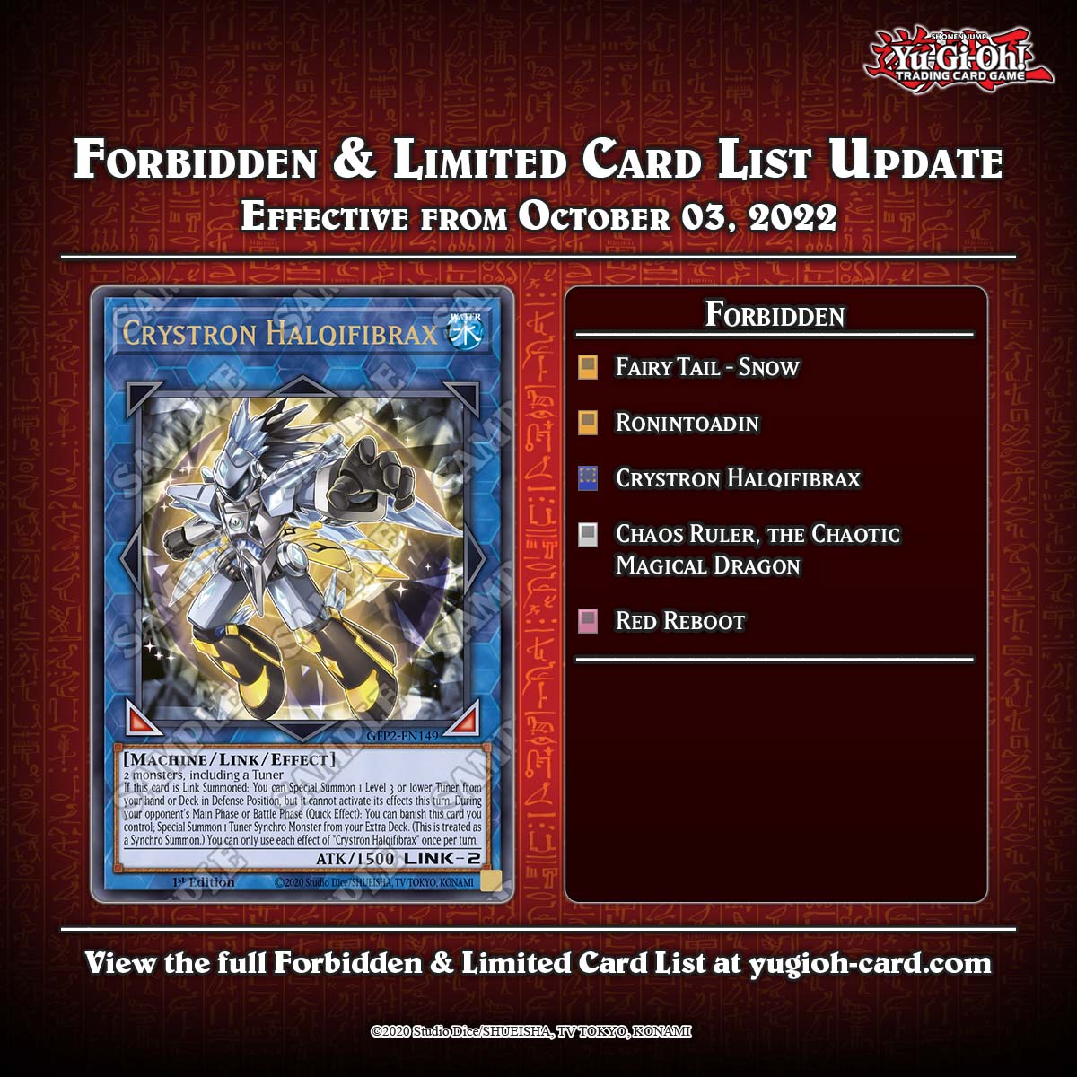 yugioh cards 2022 YGO 2022 Tin Of The Pharaoh's Gods