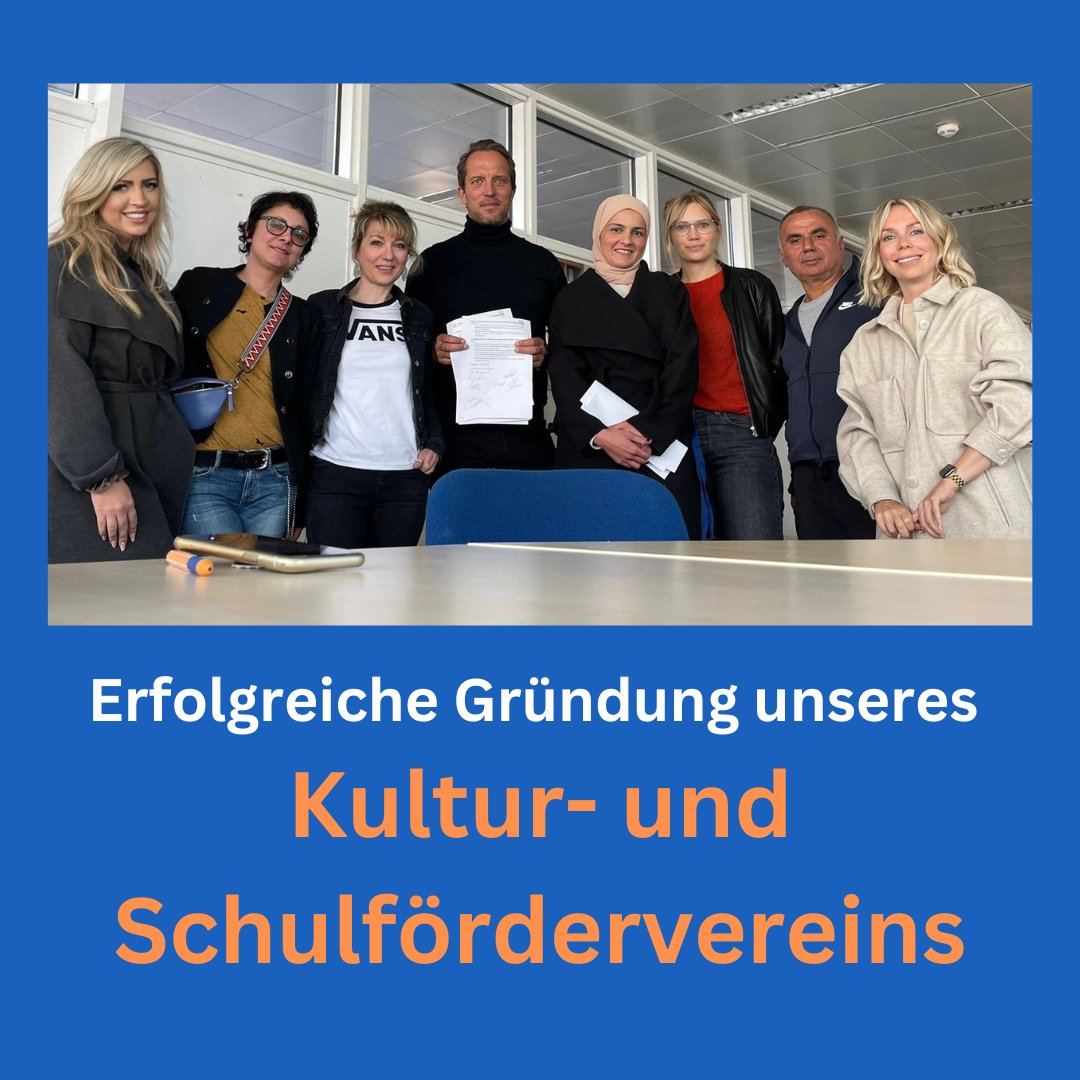 Erfolgreiche Neugründung unseres Kultur- und Schulfördervereins - Alle Informationen zu den Zielen, dem Vorstand und den nächsten Schritten gibt es hier: stadtteilschule-muemmelmannsberg.de/news/kulturund… #kultur #förderung #schulverein #schulleben