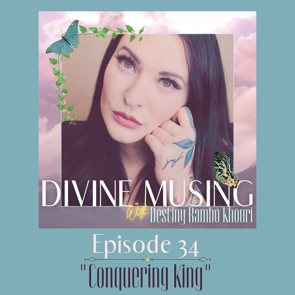 Divine Musing Episode 34: Conquering King is live!! I dive into the vision of Isaiah seeing the Lord high &amp; lifted up &amp; unveil the literal phenomenon of this once seemingly poetic story. 

Click the link to watch, or head to where you listen to Podcasts!

youtu.be/R4UuQVHQNXU