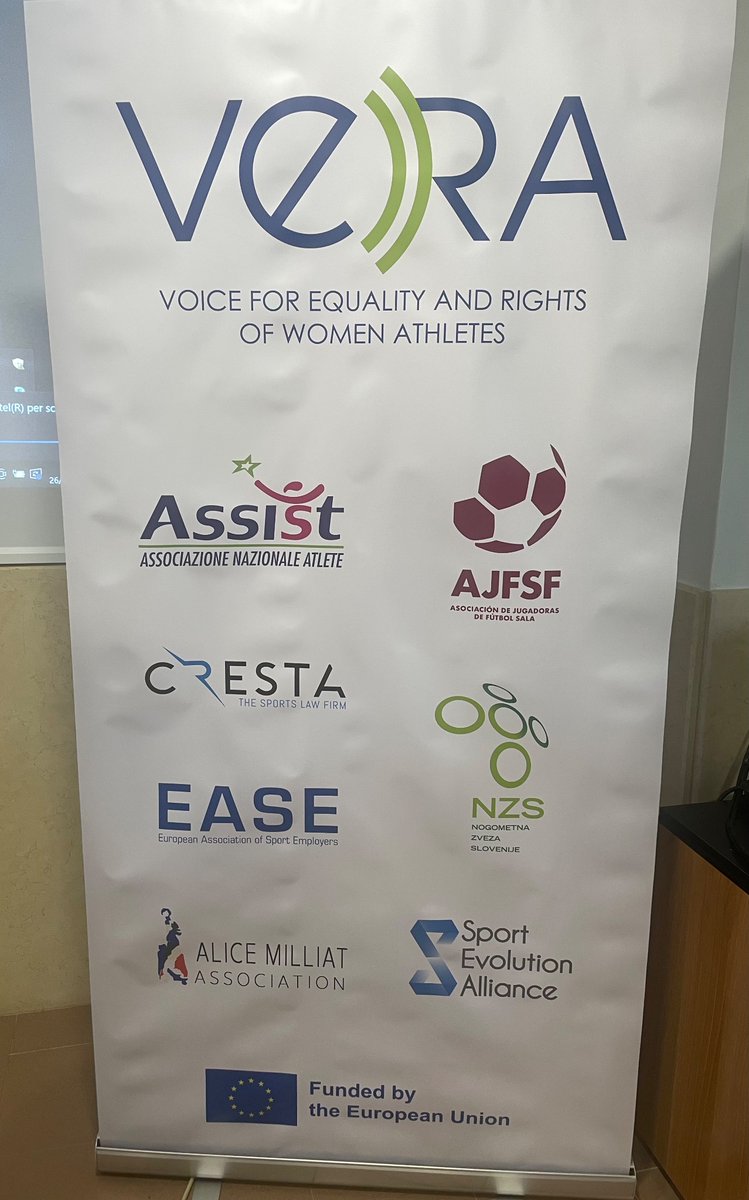easesport's tweet photo. Today, EASE was in Roma for the first meeting of the VERA project !

This first day was about the coordination and management of the project, that aims at ensuring equality and rights for women athletes. 

It was a great and valuable time ! 

#VERAproject https://t.co/xlBJWbuLQ1