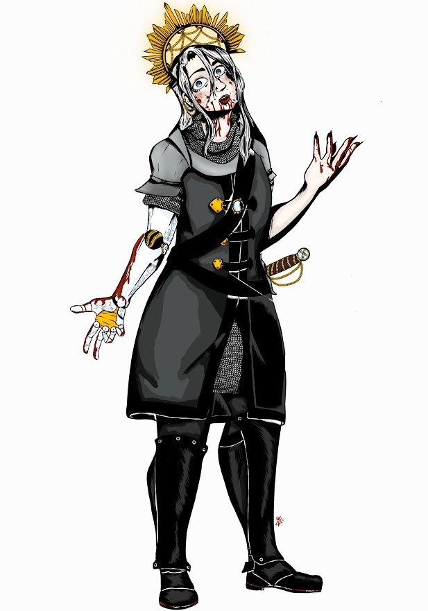 good_ishyani's tweet photo. @transpireVTM Trans masc artist who loves fantasy character commissions throwing in my lot!  Here's a vamp I did for a previous commission! https://t.co/0HZKrVxFO9