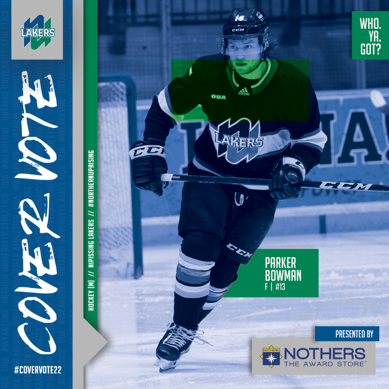 OUAsport's tweet photo. 🏒 Round 1 | Group 4

🗳️ Parker Bowman, @nulakers 
🗳️ Luke Richardson, @queensgaels 
🗳️ Aaron Boyd, @CURavens 
🗳️ Franco Sproviero, @WesternMustangs 

@NothersAwards is asking....Who. Ya. Got? 🤔

#WeAreONE | #CoverVote22