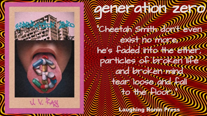 uvray_deceased's tweet photo. Generation Zero - 4,300 word short story in perfect bound chapbook form from @LaughingRonin Press.
I'm pretty sure there's only a couple left. 
#literaryfiction https://t.co/P3ibKJDasE