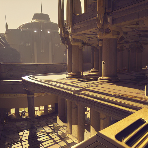 Destiny2ByAI's tweet image. some Leviathan raid concept art by ai 
#Leviathan #Destiny2 #stablediffusion