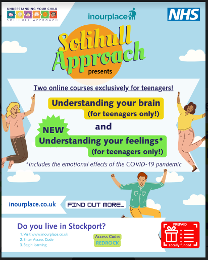 Do you know anybody who would benefit from this exciting new online course 'Understanding your feelings (for teenagers only!)'?  .. Please see the poster below for more information..