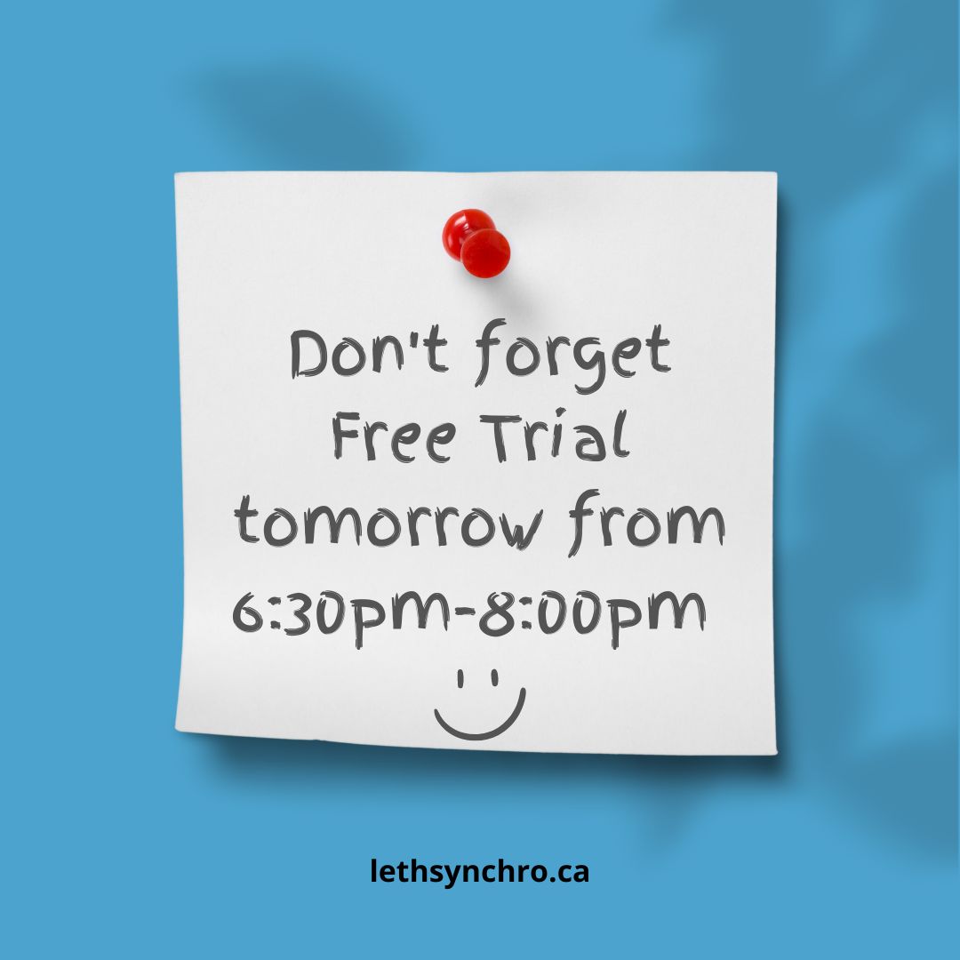 Lethbridge Synchrobelles tweet media