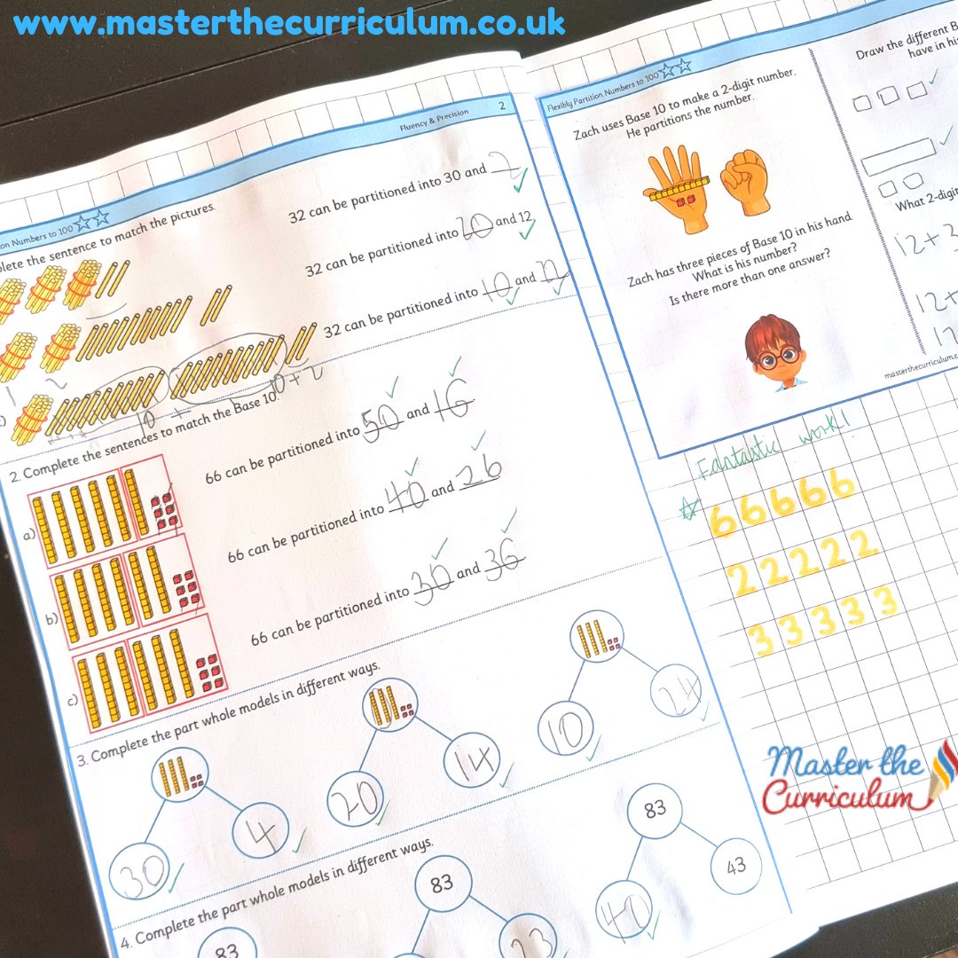 Brilliant work! 

This is a worksheet from Year 2 3.0 Step 7 

masterthecurriculum.co.uk