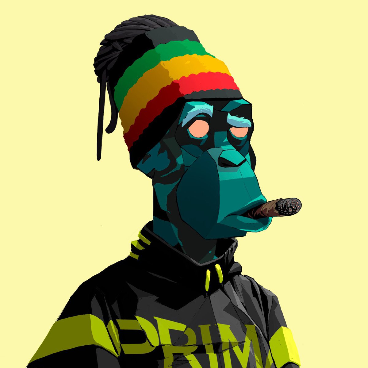 NewIconFactory's tweet photo. Having fun drawing @Primatesnft with my brand new iPad !!! #JNGL https://t.co/8nuf2bwmSI