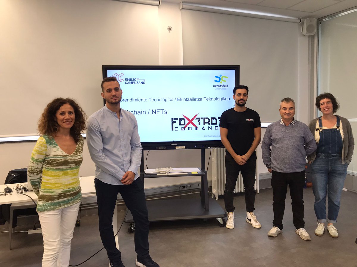Thank you so much <a href="/folatxuri/">FolAtxuriFP</a> and <a href="/atxurifp/">AtxuriFP</a> for this tremendous opportunity. We are delighted to be able to share our experience and knowledge of Blockchain technology, particularly NFTs, with the younger generations. 📚🏗️