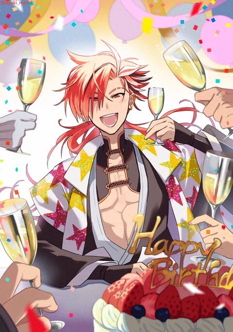 #高杉社長生誕祭2022高杉さん生まれてきてくれてありがとう!おたおめパーリィ!!!! 