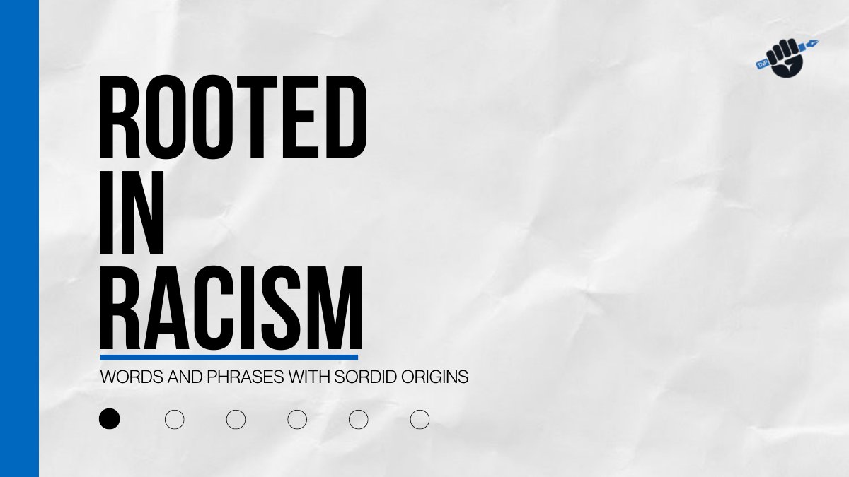 TNP_CT's tweet image. Have you ever wondered about the origins of the things we often say? Some of them are rooted in racism. Here are some everyday words and phrases that you should consider not saying. (1/6) 

#antiracism #tnp #thenarrativeproject