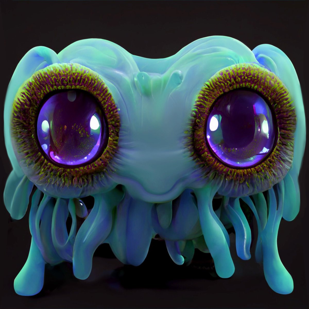 OUUUUUUUU GLORP! #jellies #aqua #nft #nftcollection #superrare #alien #eyes #creature #monster #glerp <a href="/MagicEden/">Magic Eden 🪄</a> <a href="/exchgART/">Exchange Art</a> <a href="/SuperRare/">SuperRare</a> <a href="/opensea/">OpenSea</a> #kimkardashian