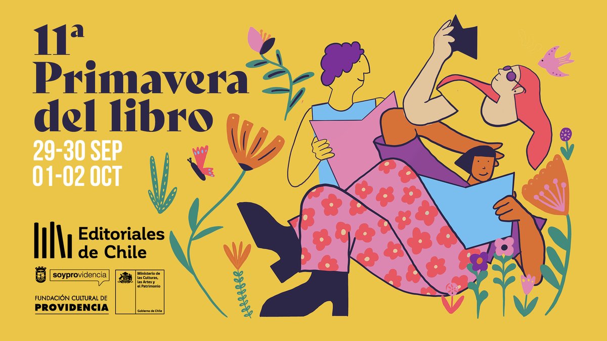 EVENTOS 🗓️ | ¡Desde este jueves, te esperamos junto a <a href="/plazadeletras/">Plazadeletras</a> en la 11ª Primavera del Libro! Encuéntranos en el stand 58 con novedades, ofertas y firmas hasta el 2 de octubre en el Parque Bustamante (Providencia). ¡No faltes! #comicchileno