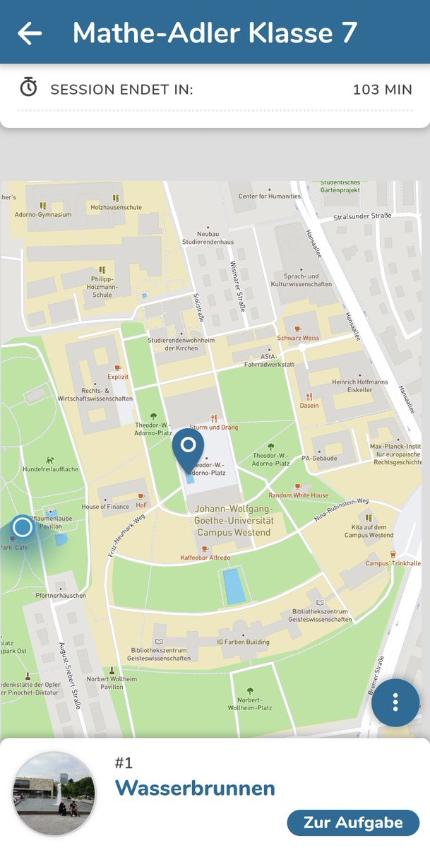 mathcitymap's tweet image. Hallo im neuen #Schuljahr liebe @Mathe_Adler! 🦅 Mit einem #Mathtrail starten die Siebtklässler in ein Jahr voller Rätsel und Knobeleien 🔢
@goetheuni @Stadt_FFM #iteachmath #twlz #digitalebildung