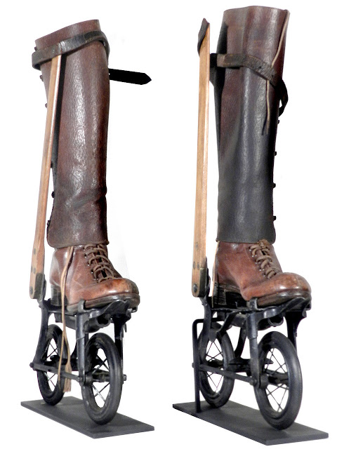 wikivictorian's tweet photo. Ritter Road skates, 1898. In private collection. https://t.co/AITPuB15Kc