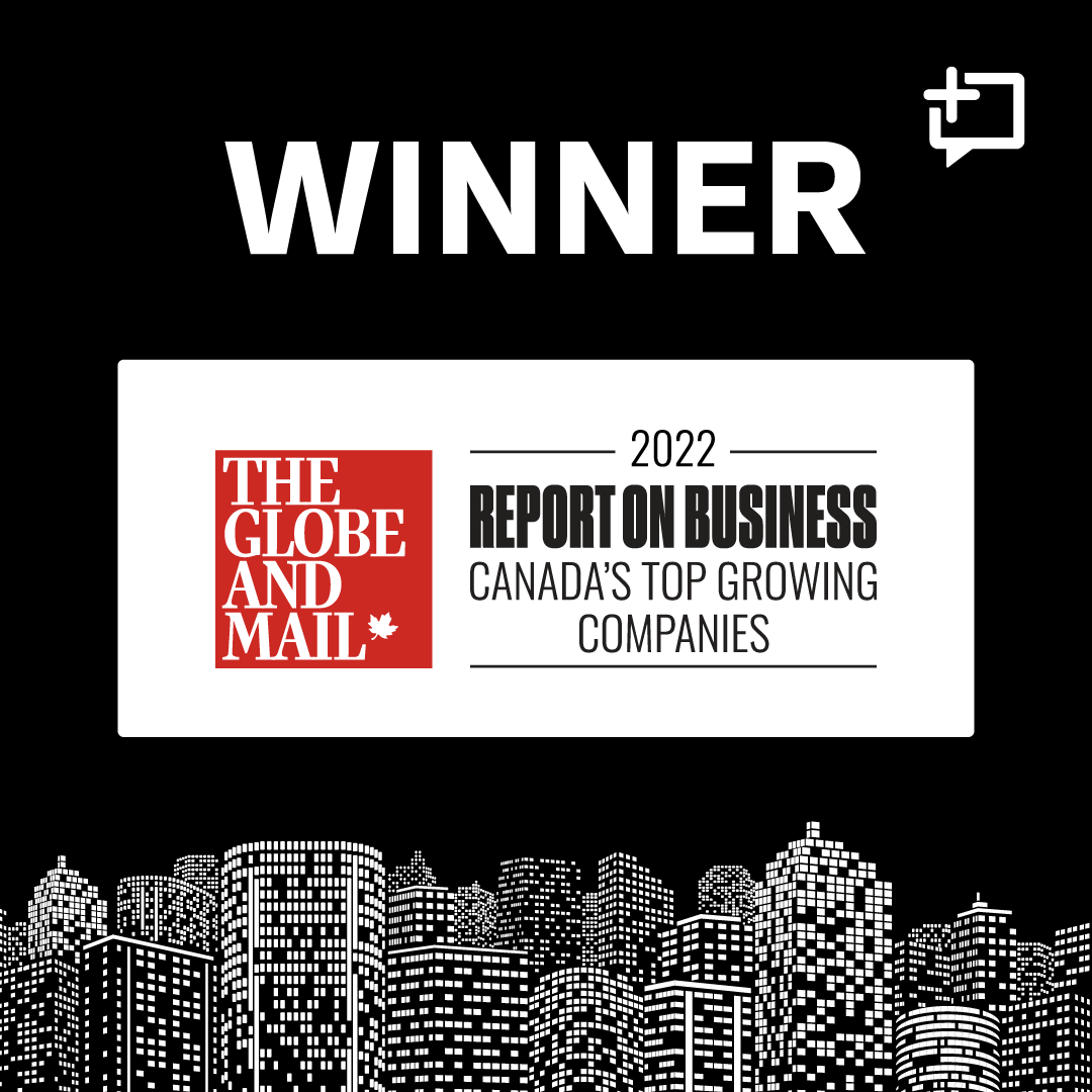 thoughtxchng's tweet photo. We're proud to rank alongside this country’s boldest innovators on #Canada’s Top Growing Companies list for the second year in a row!🚀
We’d like to thank our customers as well as our talented employees, without whom this achievement would have been impossible.
#TopGrowing22 https://t.co/NT4jIQSvw5