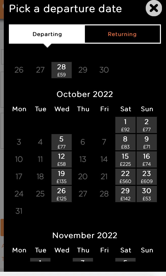 annie197213's tweet photo. @ easyJet you are disgusting the prices for school holidays has more than double. This should not be allowed! https://t.co/KgBOc3YGrF